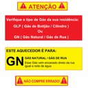 Ver imagem 2 de Aquecedor de Água a Gás Komeco Ko 36 Wh Home Branco Digital 36 Litros Bivolt Gás Gn