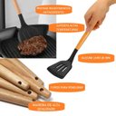 Ver imagem 2 de Conjunto 19 Peças Utensílios Kit Cozinha Silicone California