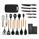 Ver imagem 1 de Conjunto 19 Peças Utensílios Kit Cozinha Silicone California