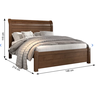 Cama Casal 187 100% Mdf New Canion - Móveis Valverde - 2