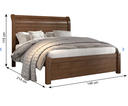 Ver imagem 2 de Cama Casal 187 100% Mdf New Canion - Móveis Valverde