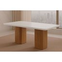 Ver imagem 1 de Mesa Jantar Maldivas Madeirado 180cm Off/Naturale Rufato