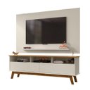 Ver imagem 7 de Rack com Painel Elegant para TV até 65 Polegadas Pés de Madeira Maciça Móveis Bechara