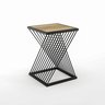 Banqueta/mesinha Oceam Classic Baixa 50cm em Metal Preto - 3