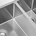 Ver imagem 7 de Cuba Dupla de Cozinha Inox Retangular 73x50cm Kai Bela Metais