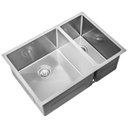 Ver imagem 1 de Cuba Dupla de Cozinha Inox Retangular 73x50cm Kai Bela Metais