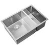 Cuba Dupla de Cozinha Inox Retangular 73x50cm Kai Bela Metais - 1