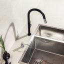 Ver imagem 4 de Cuba Dupla de Cozinha Inox Retangular 73x50cm Kai Bela Metais