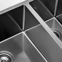Ver imagem 4 de Cuba Dupla de Cozinha Inox Retangular 73x50cm Kai Bela Metais