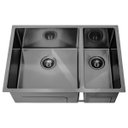 Ver imagem 2 de Cuba Dupla de Cozinha Inox Retangular 73x50cm Kai Bela Metais