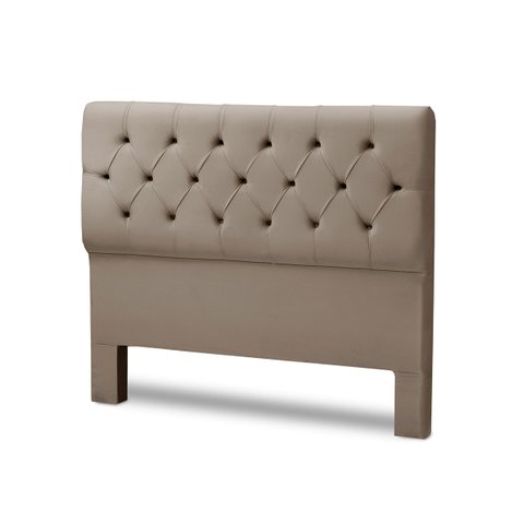 Cabeceira Casal Estofada Madeira Cama Box Realeza:capuccino