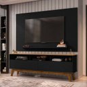 Ver imagem 6 de Rack com Painel Elegant para TV até 65 Polegadas Pés de Madeira Maciça Móveis Bechara