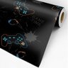 Papel De Parede Quarto Gamer Hora De Jogar 3,50m - 2