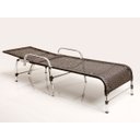 Ver imagem 4 de 2 Espreguiçadeiras Catar + Mesa Centro em Alumínio - Tabaco