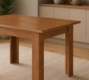 Ver imagem 3 de Mesa 1,15x84 sem Vidro Canto Reto Canela
