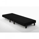 Ver imagem 4 de Cama Portátil Dobrável D-26 Solteiro Acampamento Confortável 130kg Preta Slim