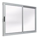 Ver imagem 1 de Janela de Alumínio Branco Vitro de Correr 2 Folhas Móveis Suprema Sem Grade CMC Classic-1.50LX1.00A