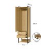 Closet Casal Modulado Completo Industrial Aberto Olivar - Pinus - 5