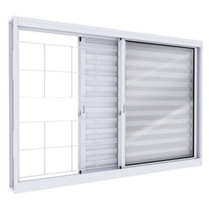 Janela de Aço Veneziana Lucasa Facilita