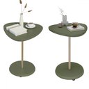 Ver imagem 2 de Mesa Canto Bia Kit 2 Peças 100% Mdf Menta - Pnr Móveis