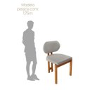 Ver imagem 6 de Conjunto para Sala de Jantar com 8 Cadeiras Tokyo Marrom/Luna/Imbuia