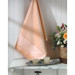 Toalha de Banho Velour Para Pintar Liso Artesanalle Dohler - Salmão - 1