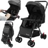 Carrinho de Bebê Passeio Reversível 15kg Baby Style Runner Compacto e Leve Preto - 1