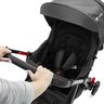 Carrinho de Bebê Passeio Reversível 15kg Baby Style Runner Compacto e Leve Preto - 8