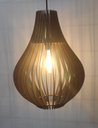 Ver imagem 3 de Luminária Teto tipo Pendente em MDF - Completa - Cor:Preta