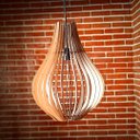 Ver imagem 5 de Luminária Teto tipo Pendente em MDF - Completa - Cor:Preta