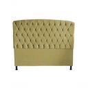 Ver imagem 2 de Kit Dubaí Cabeceira de Cama Box Casal e Recamier Baú Queen 160 Cm Suede Bege do Lar Móveis