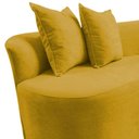 Ver imagem 7 de Namoradeira Sofá Feijão Hana Orgânica Couro Amarelo