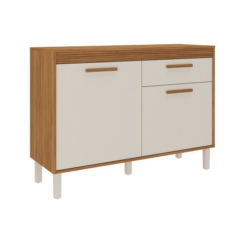 Balcão de Cozinha Itatiaia Canela 120 cm 2 Portas 1 Gaveta