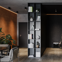 Ver imagem 4 de Painel Ripado EVA Laminado Autocolante Flexivel 10cm Urban | Valor Do Metro M² - Black com Textura |