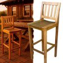 Ver imagem 4 de Banqueta Israel em Madeira Maciça de Demolição – Design Rústico e Confortável