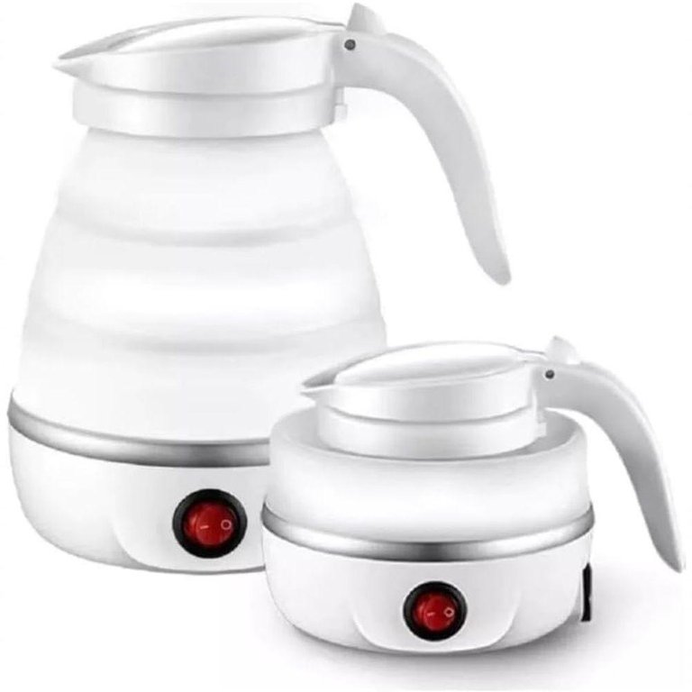 Chaleira Elétrica Dobrável 110v-branca