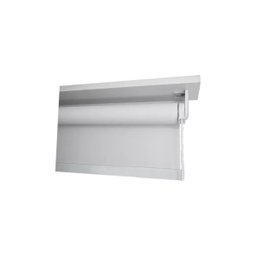 Cortina Rolo Blackout 0% 0,80 L X 1,20 a Escurecer Quarto:branco - 1