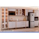 Ver mais imagens de Gabinete Cozinha Modulado Brilhante 1 Porta 40cm Cinamomo/Platina MGM