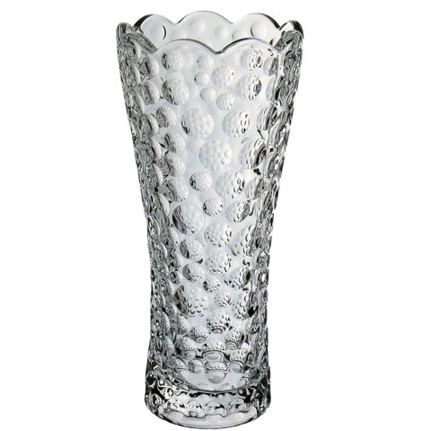 Vaso Decorativo Enfeite Casa Floreiro Home&Co Vidro 24x11x11cm Transparente