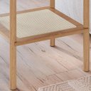Ver imagem 5 de Mesa Lateral 58 cm Pes Madeira Palhinha Oslo Hanover/Roble - 27962