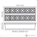 Ver imagem 5 de Luminária Spot de Embutir Soul Picco 20W 2700k 24GRAUS Bivolt Branco com Preto