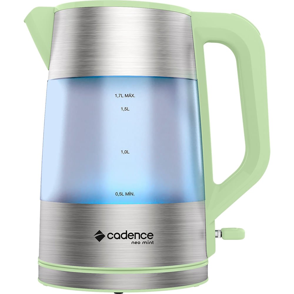 Chaleira Elétrica Cadence Neo Mint 1,7L - 127V