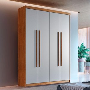 Guarda Roupa Solteiro Heros 4 Portas Moderna