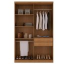 Ver imagem 2 de Guarda Roupa Solteiro Heros 4 Portas Moderna