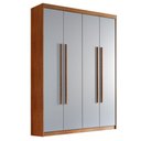 Ver imagem 3 de Guarda Roupa Solteiro Heros 4 Portas Moderna