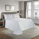 Ver imagem 1 de Kit Colcha Cobre-leito Queen Bouti de Microfibra Ultrasonic Branco Tekstil