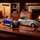 Ver imagem 1 de Carro Miniatura Colecionável Antigo Clássic Fricção Kit 2pçs