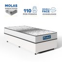 Ver imagem 4 de Cama Box com Colchão de Molas Ensacadas Double Face Essence Probel Solteiro 88cm