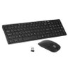 Kit Teclado e Mouse Wireless S/fio Ultra Slim Muito Leve - 1