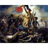 Liberdade Guiando Povo Delacroix - Tela 60x76 Para Quadro - 1